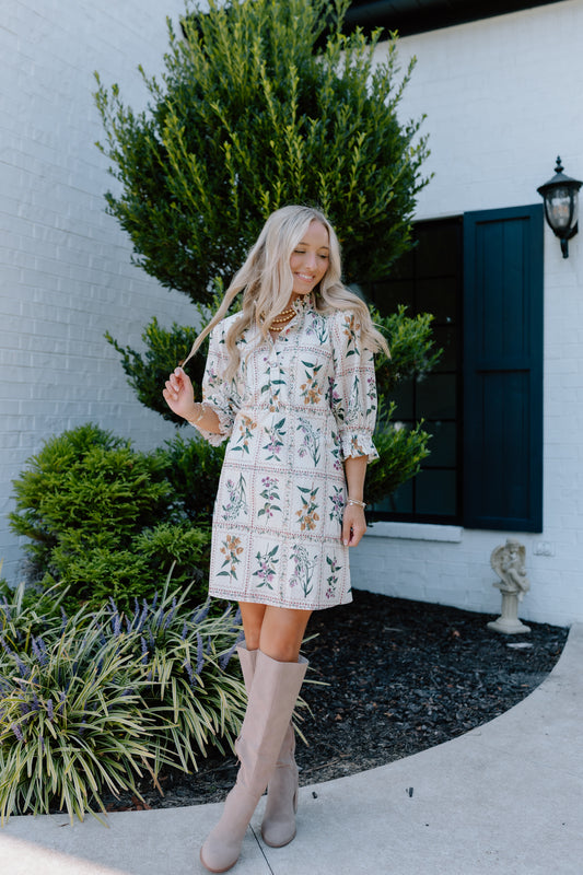 BROUGHT YOU ALONG MINI DRESS