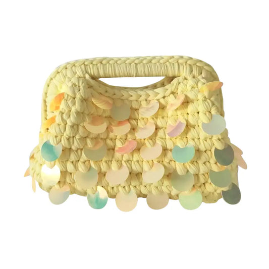 TROPEZ WOVEN BAG- 6 COLORS