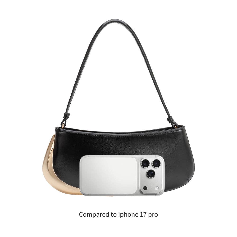 Sade Nude Recycled Vegan Leather Shoulder Bag