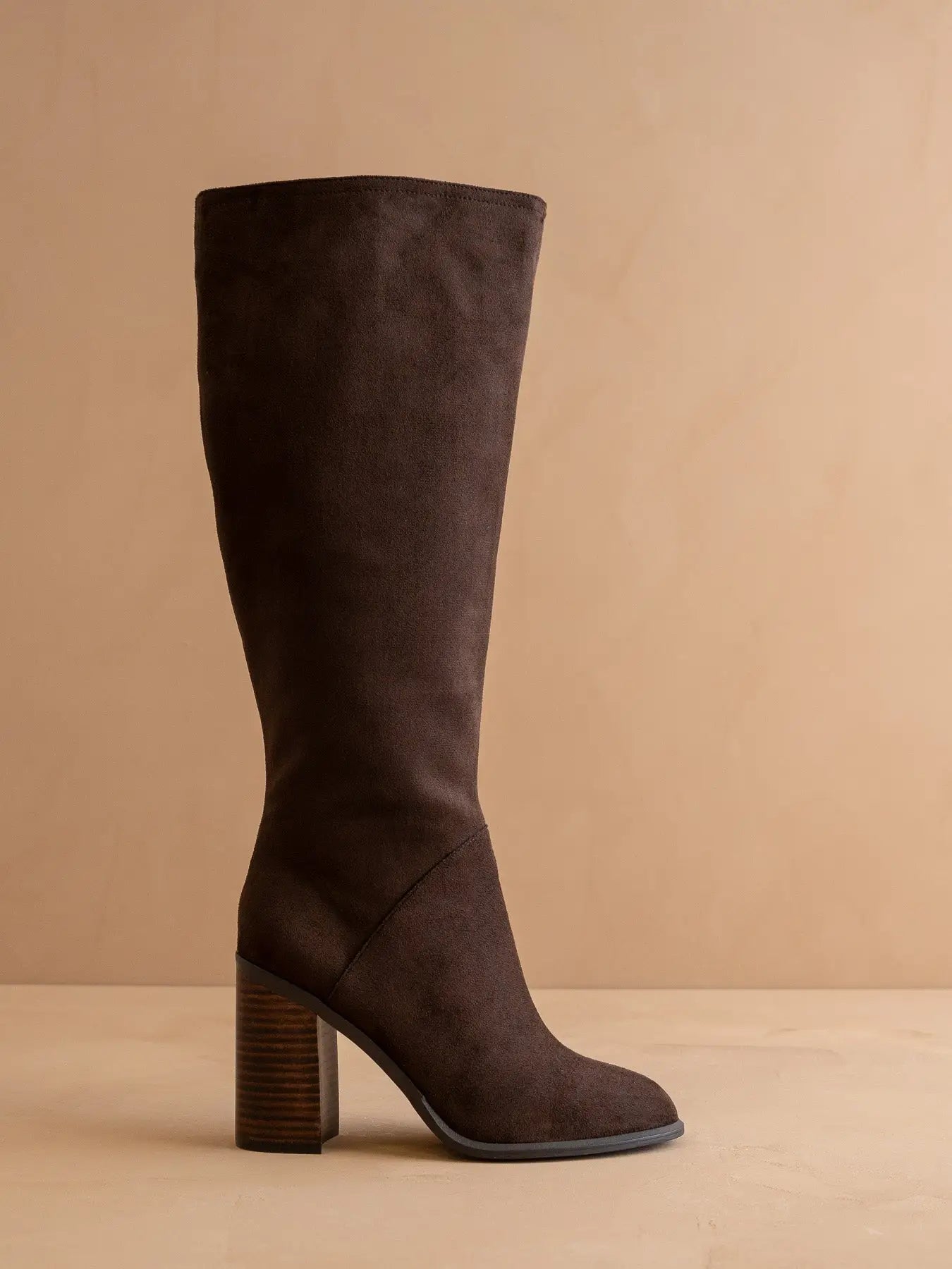 THE SHILOH COFFEE KNEE HIGH BOOT