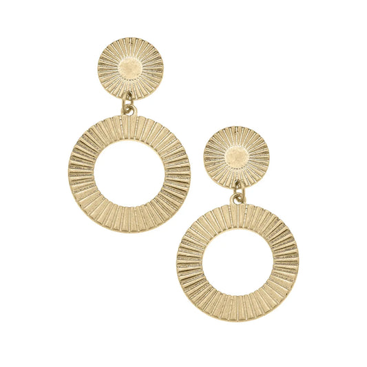 SIENNA METAL STATEMENT EARRINGS