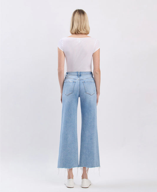 SURF RIDER HIGH RISE WIDE LEG JEANS