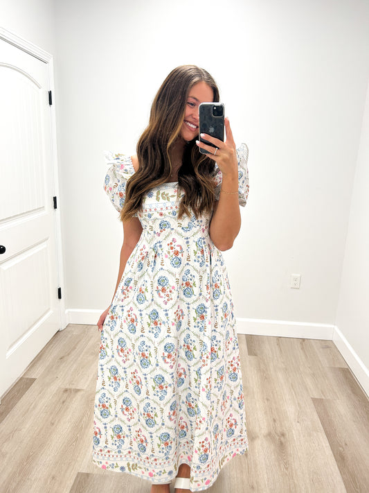 TROPIC LIKE ITS HOT MAXI DRESS