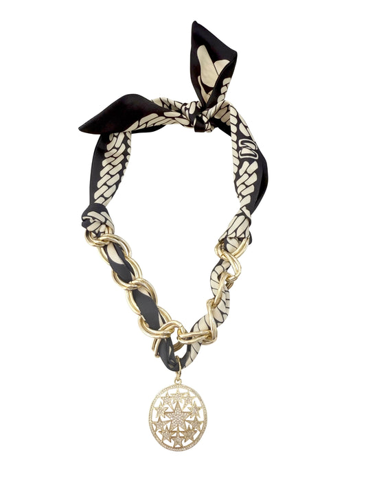 ARLO SCARF CHAIN NECKLACE
