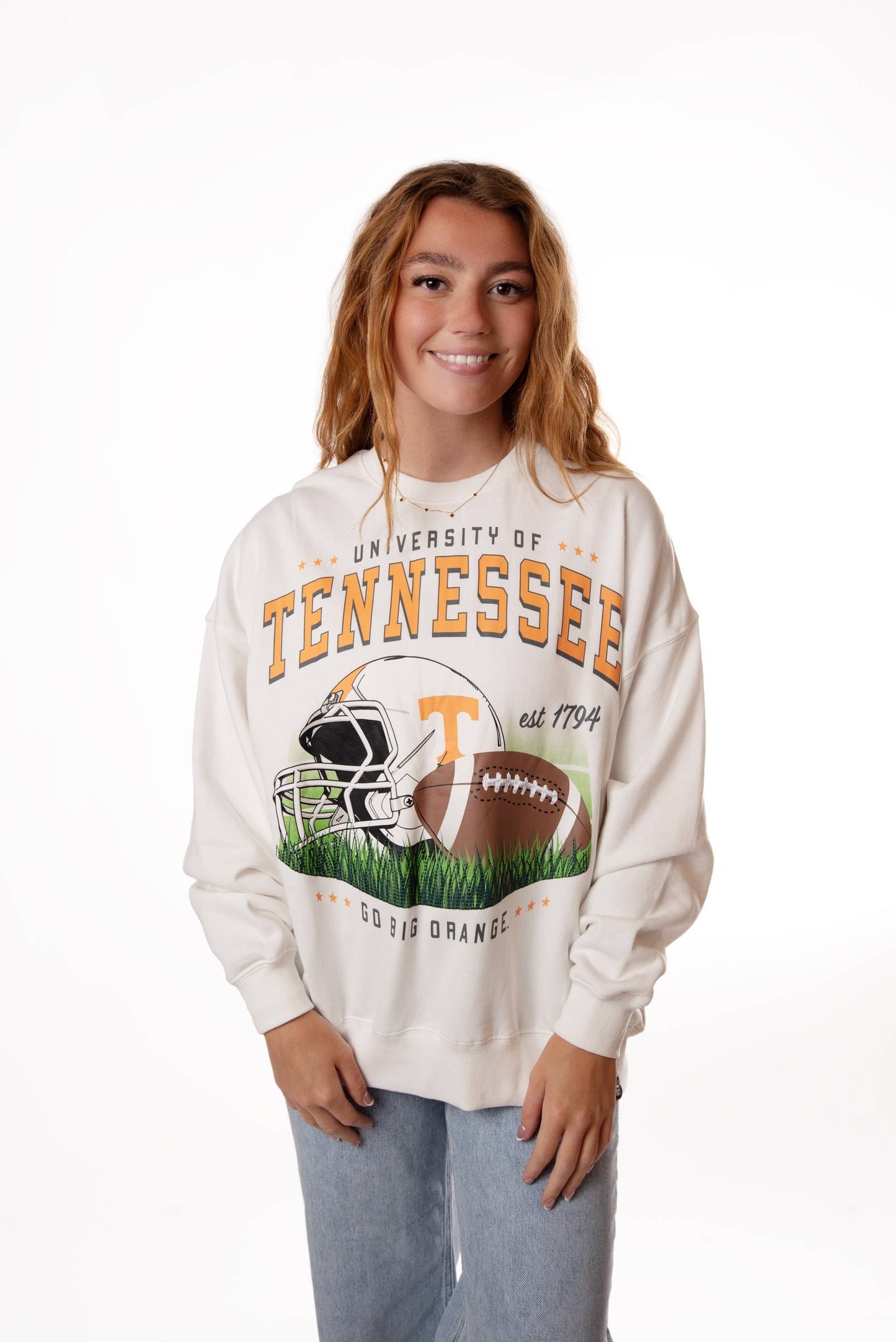 Tennessee Malone Multimedia OS Fleece Crew