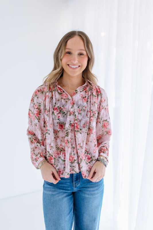 KAILEY FLORAL BLOUSE