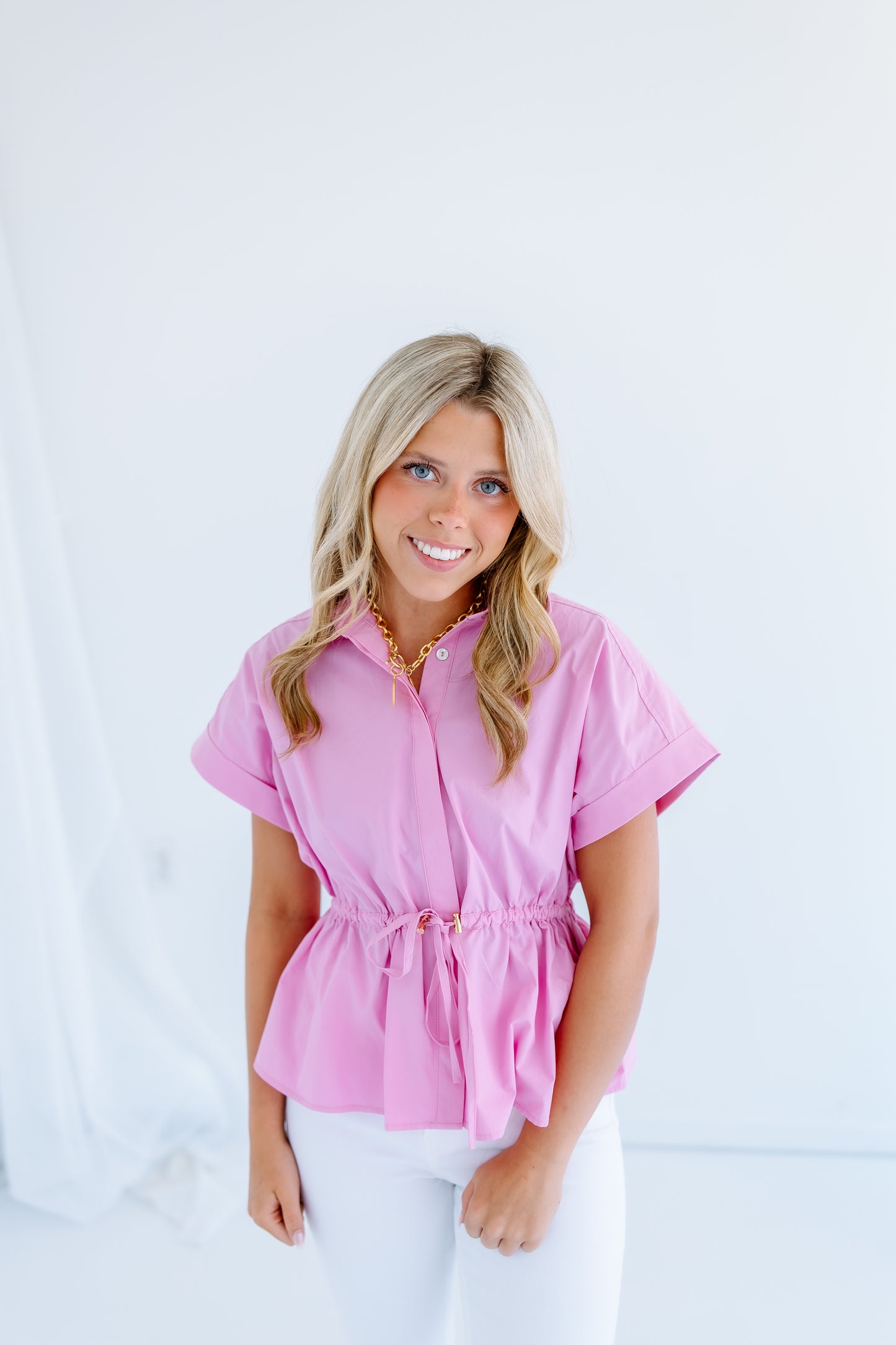 TURNING HEADS TIE TOP