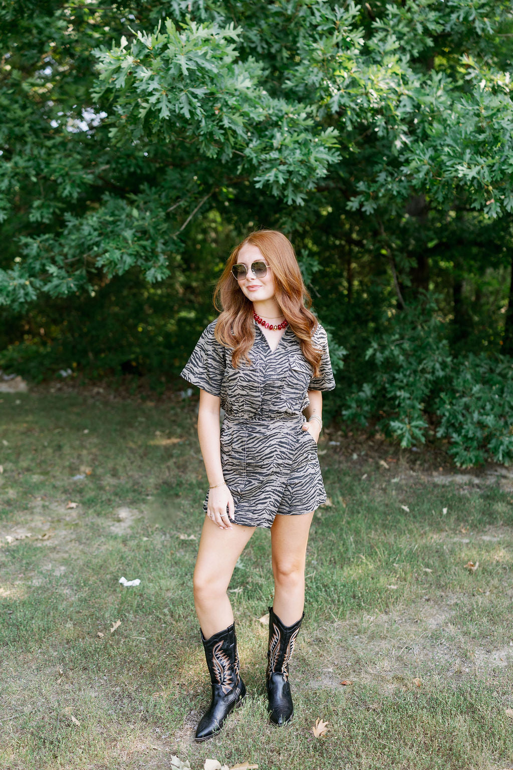 ALL BUSINESS ROMPER