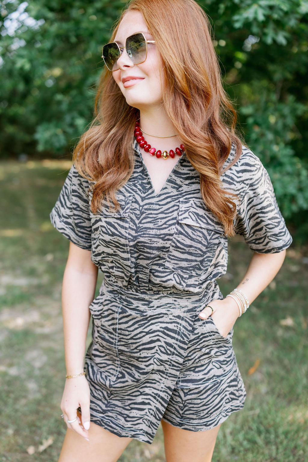 ALL BUSINESS ROMPER