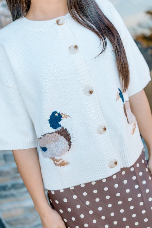 MALLARD POCKET SWEATER TOP