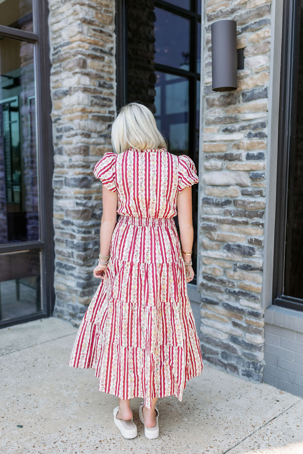 TRAINING FOR FALL FLORAL DRESS
