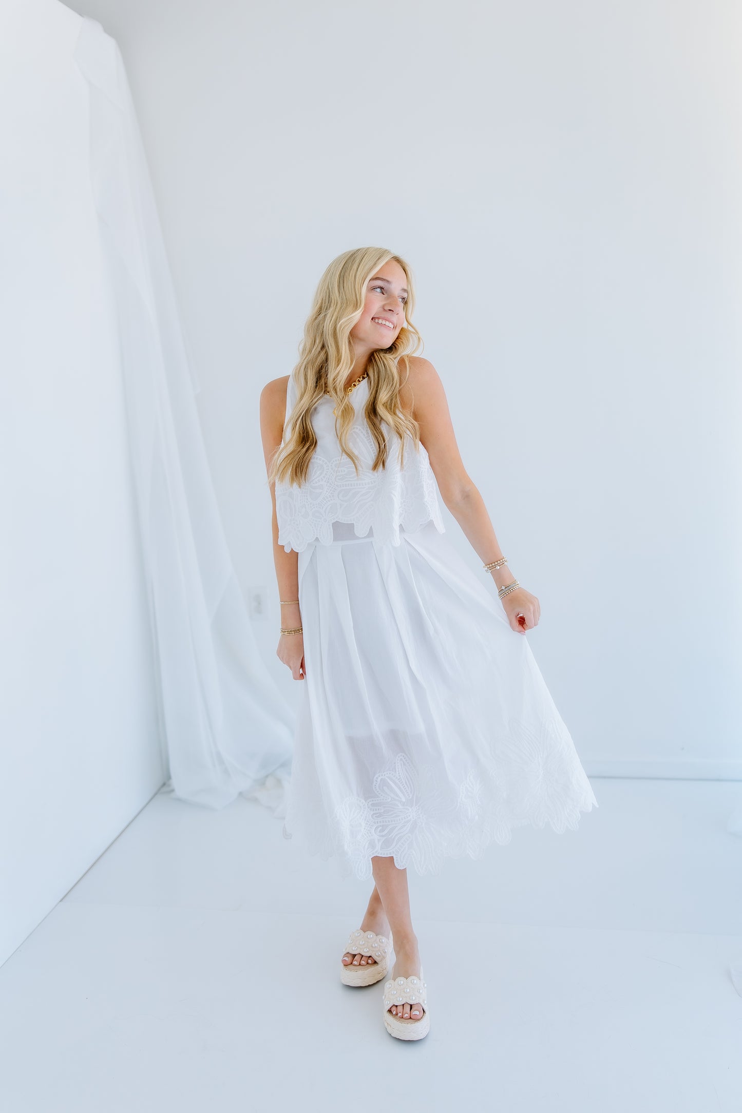 PICTURE PERFECT MIDI DRESS