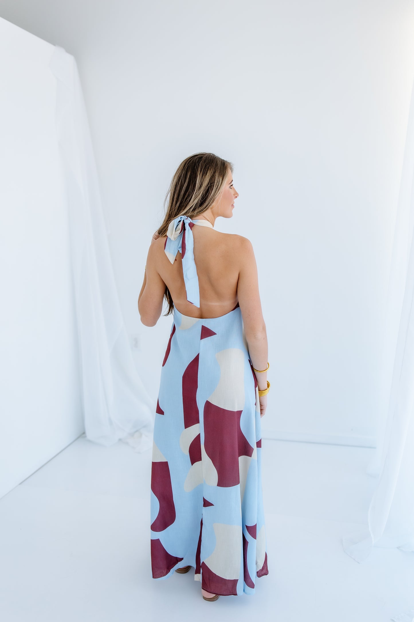 GONNA FIND OUT FUNKY MAXI DRESS