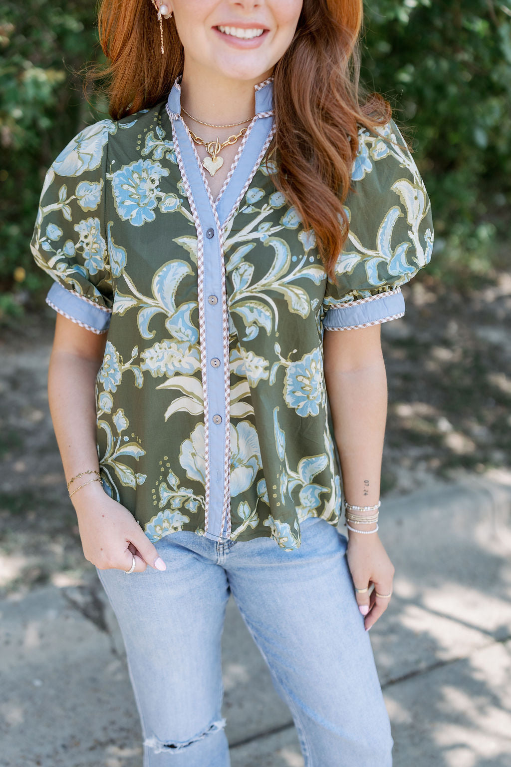 THE WONDERS FLORAL TOP