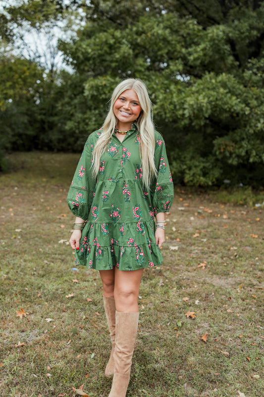 ALL THAT TIME MINI DRESS