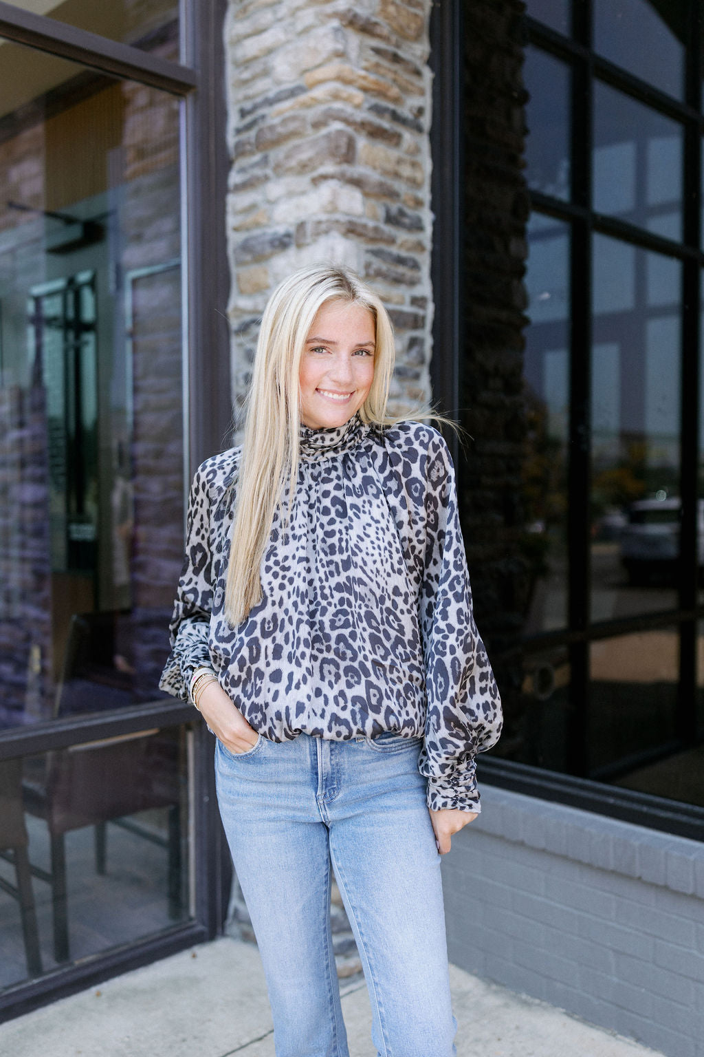 ON THE PROWL LEOPARD TOP
