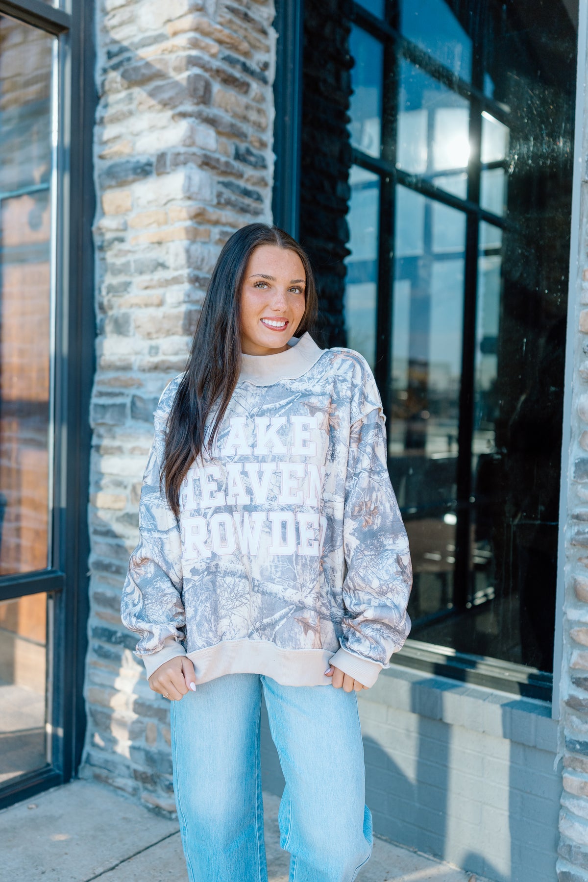MAKE HEAVEN CROWDED SWEATSHIRT