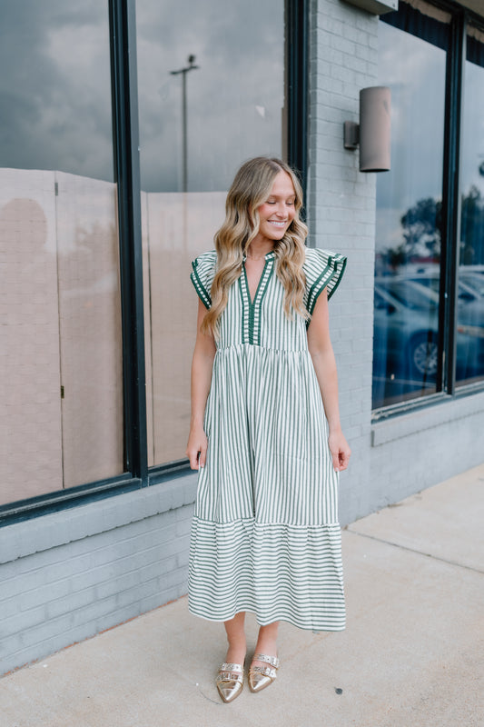 EASY BREEZY MIDI DRESS