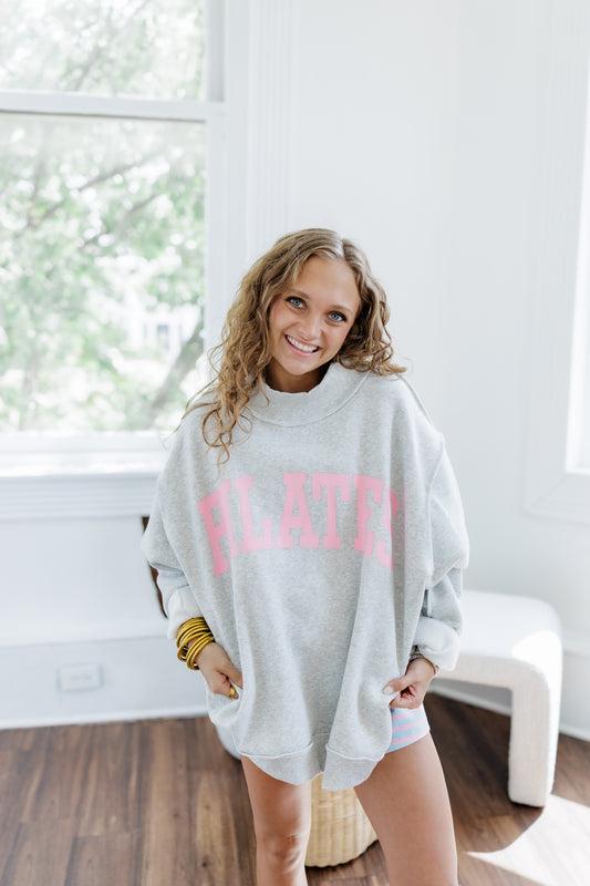 PILATES AND YOGA REVERSIBLE SWEATSHIRT