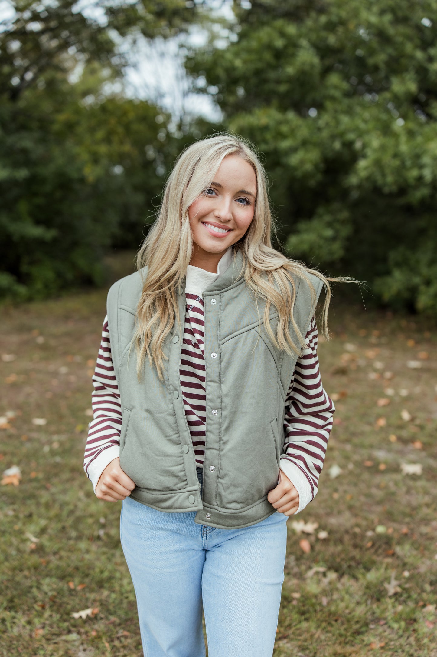 SLEEVELESS PADDED VEST