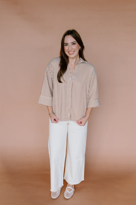 CHEERFUL STRIPE TOP