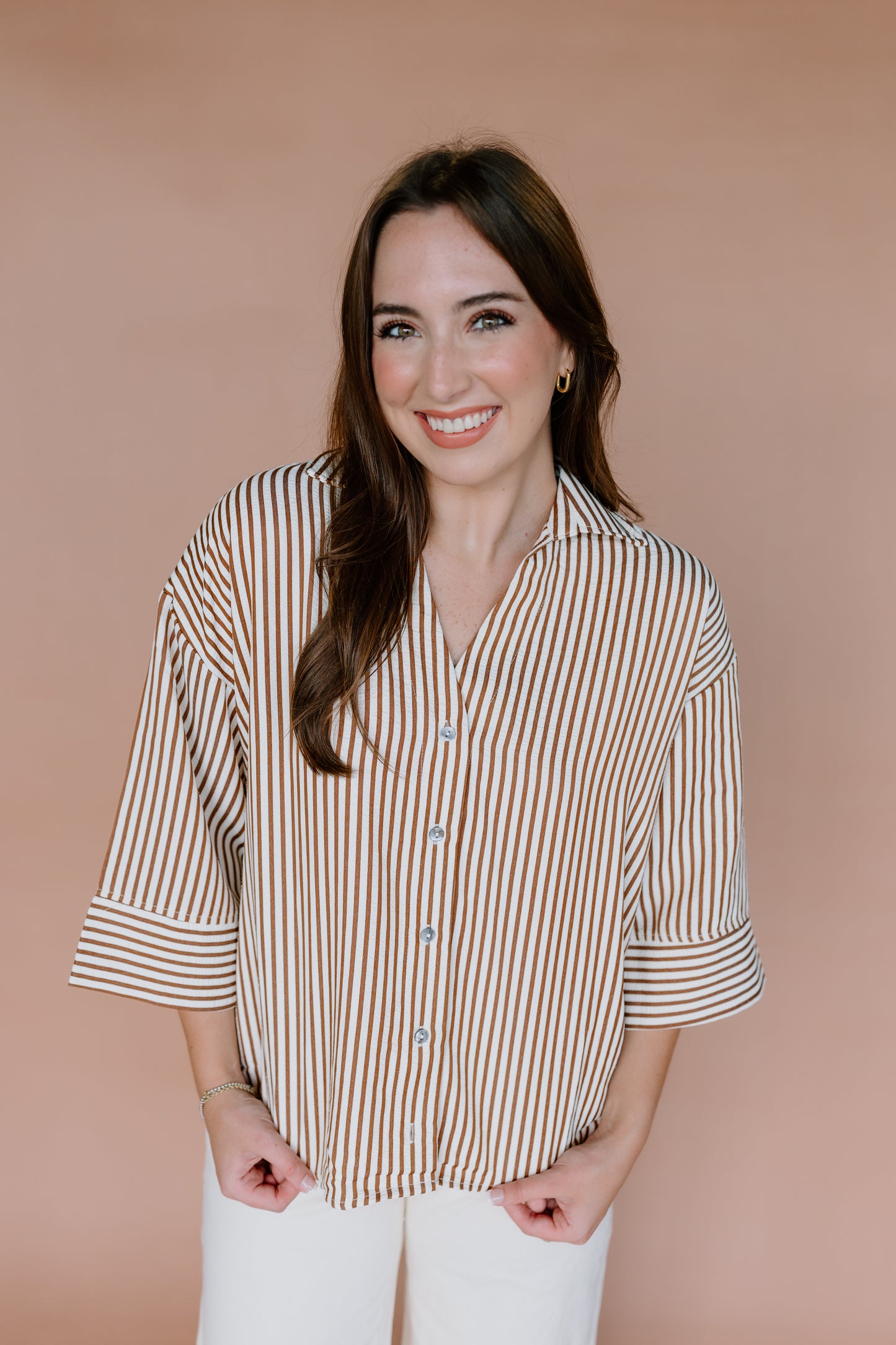 CHEERFUL STRIPE TOP