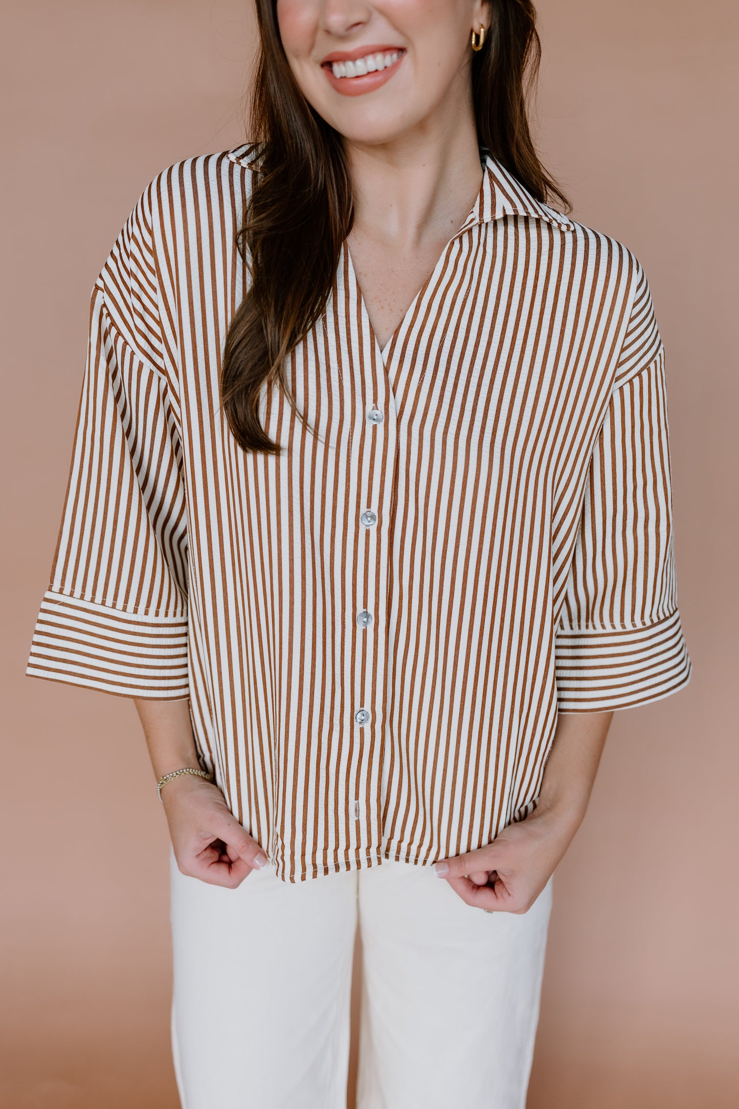 CHEERFUL STRIPE TOP