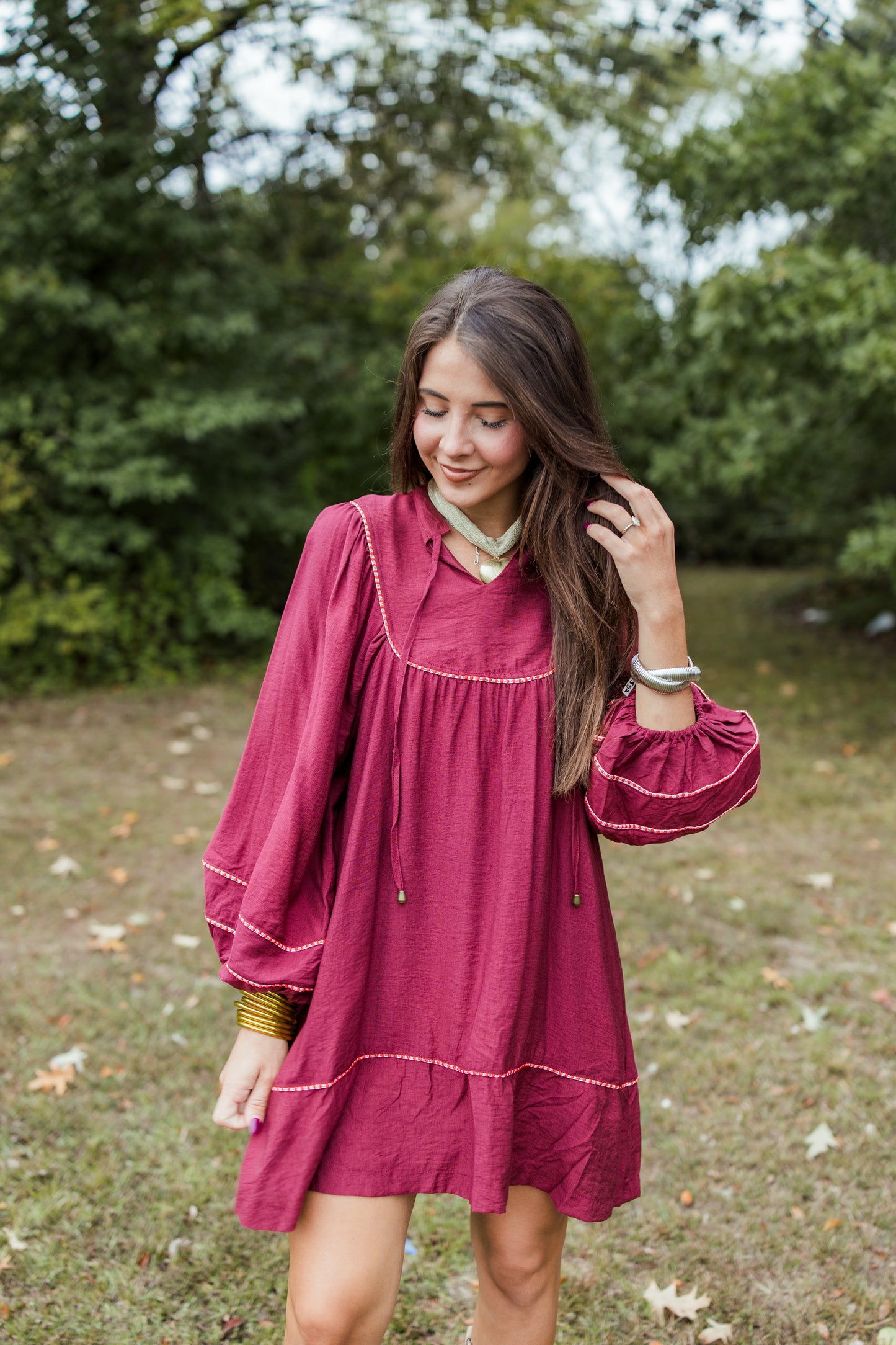 BOHO PLEASANT MINI DRESS
