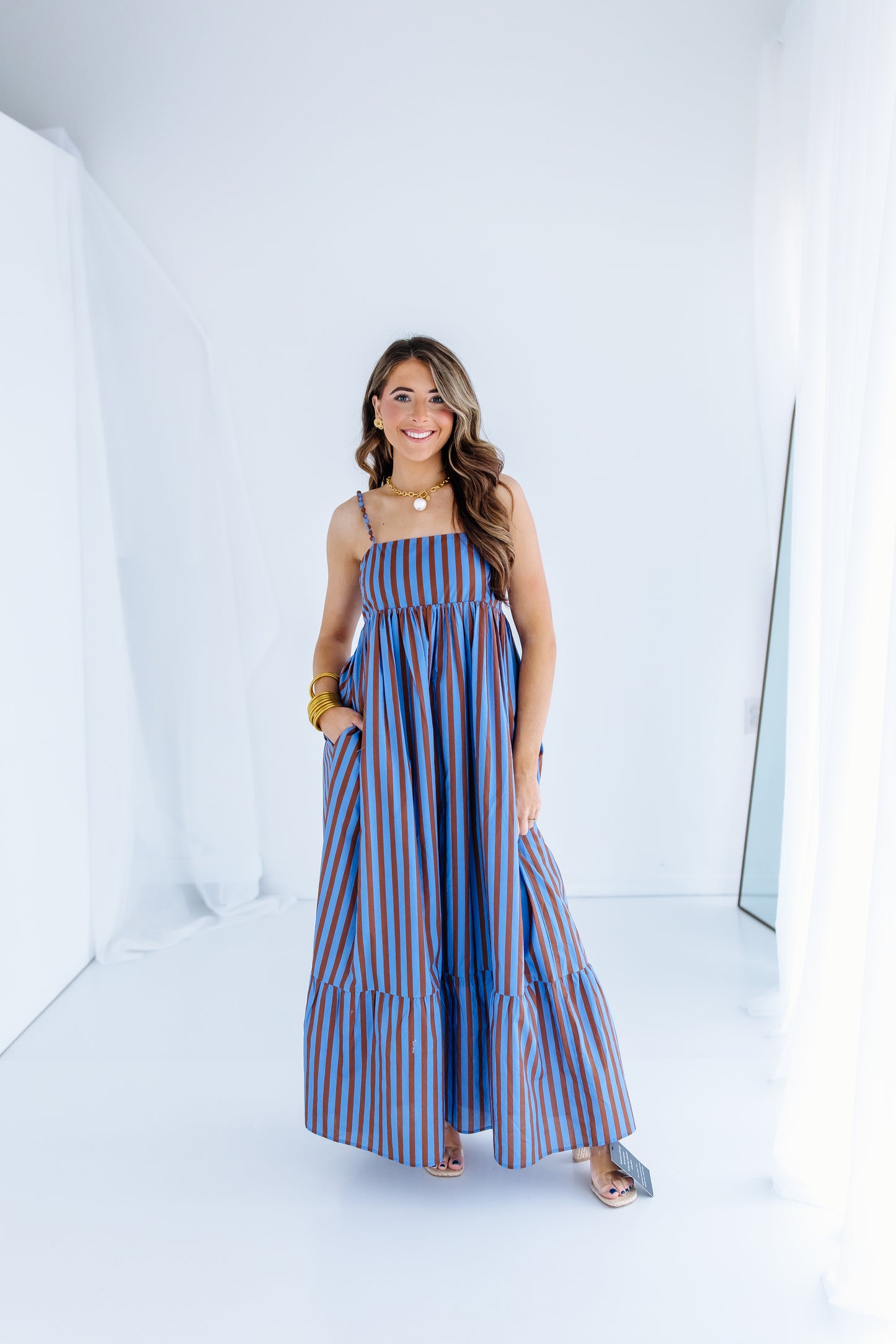 THE TREND STRIPE DRESS