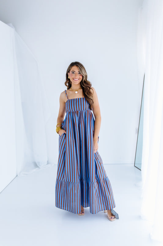 THE TREND STRIPE DRESS