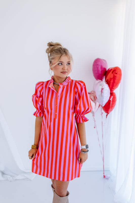 LOVE SHACK MINI DRESS