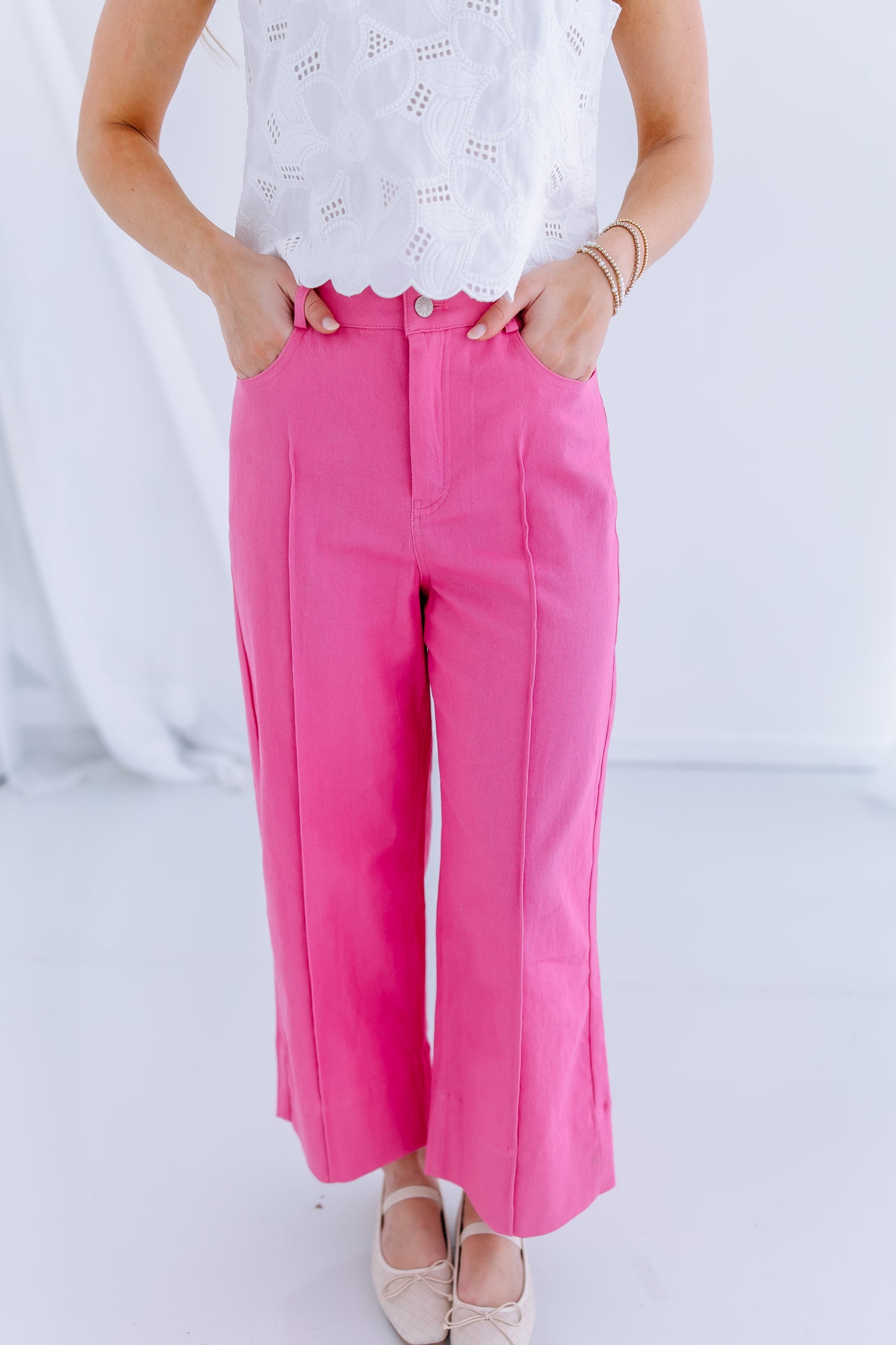 BE MINE CROPPED PANTS