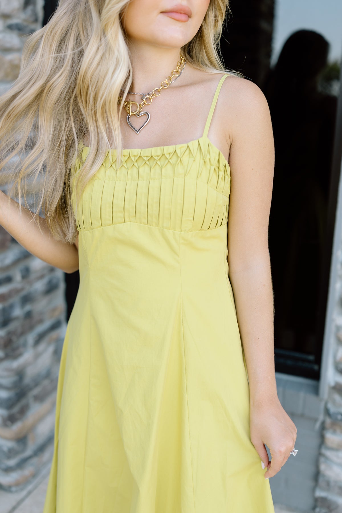 GAILEY GLOW MIDI DRESS