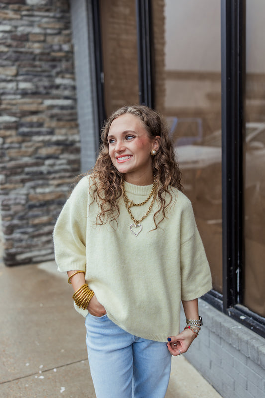 BUTTER SOFT SWEATER TOP