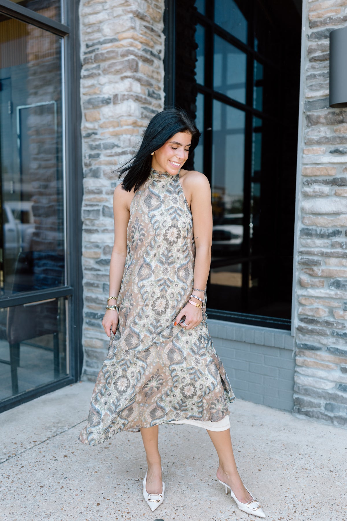 CIDER SEASON MIDI DRESS