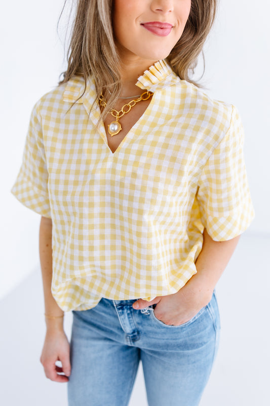 FOR LOVE AND LEMONS BLOUSE