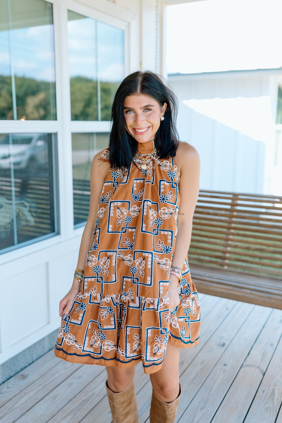 IN THE ROTATION MINI DRESS