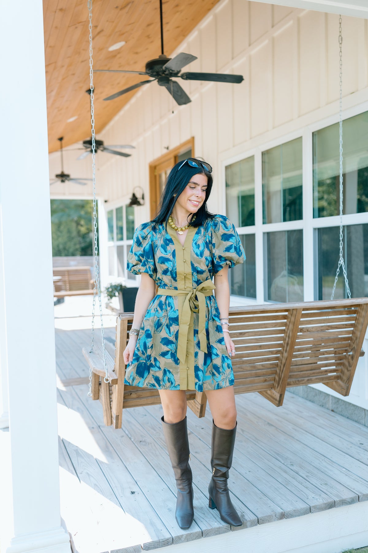 AUTUMN IN LOVE MINI DRESS