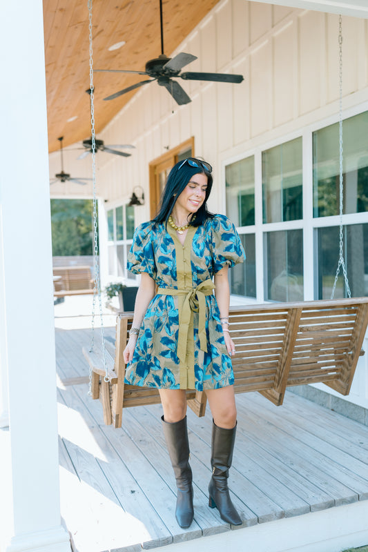 AUTUMN IN LOVE MINI DRESS