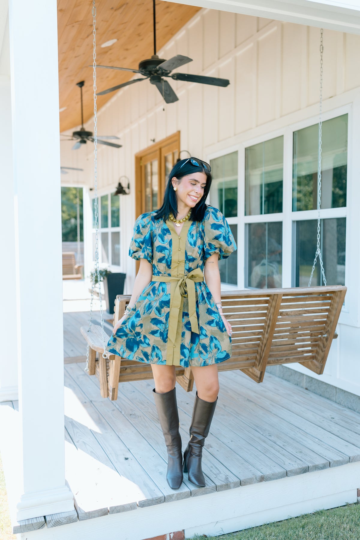 AUTUMN IN LOVE MINI DRESS