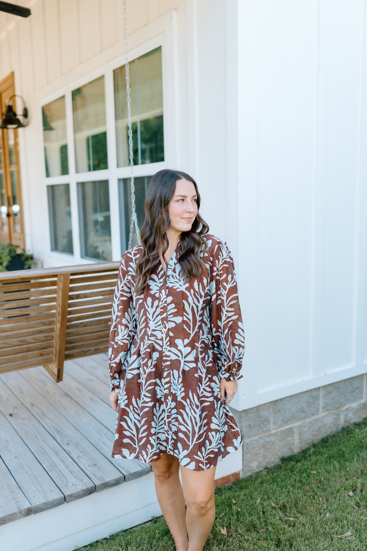FOREVER FALLING MINI DRESS