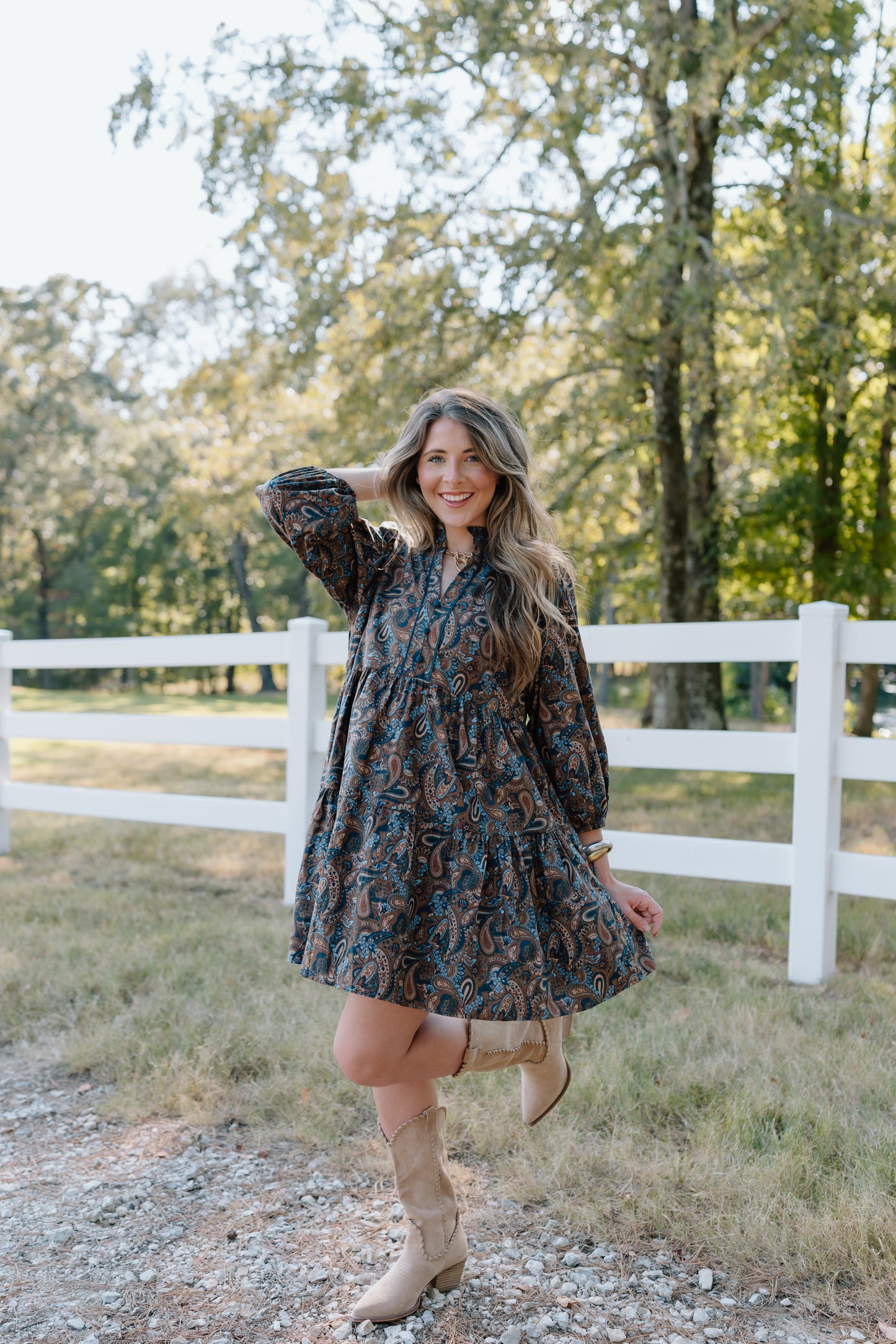 FIRST DAY FLORAL MINI DRESS