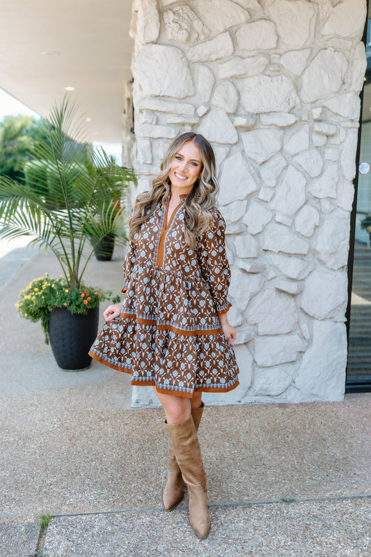 STATE OF MIND MINI DRESS