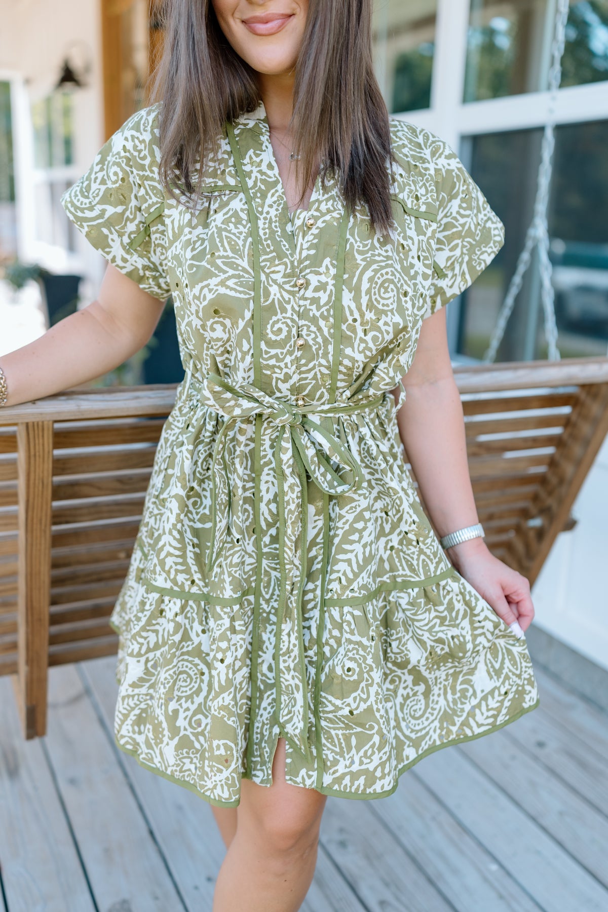 ALL GOOD MOSS MINI DRESS