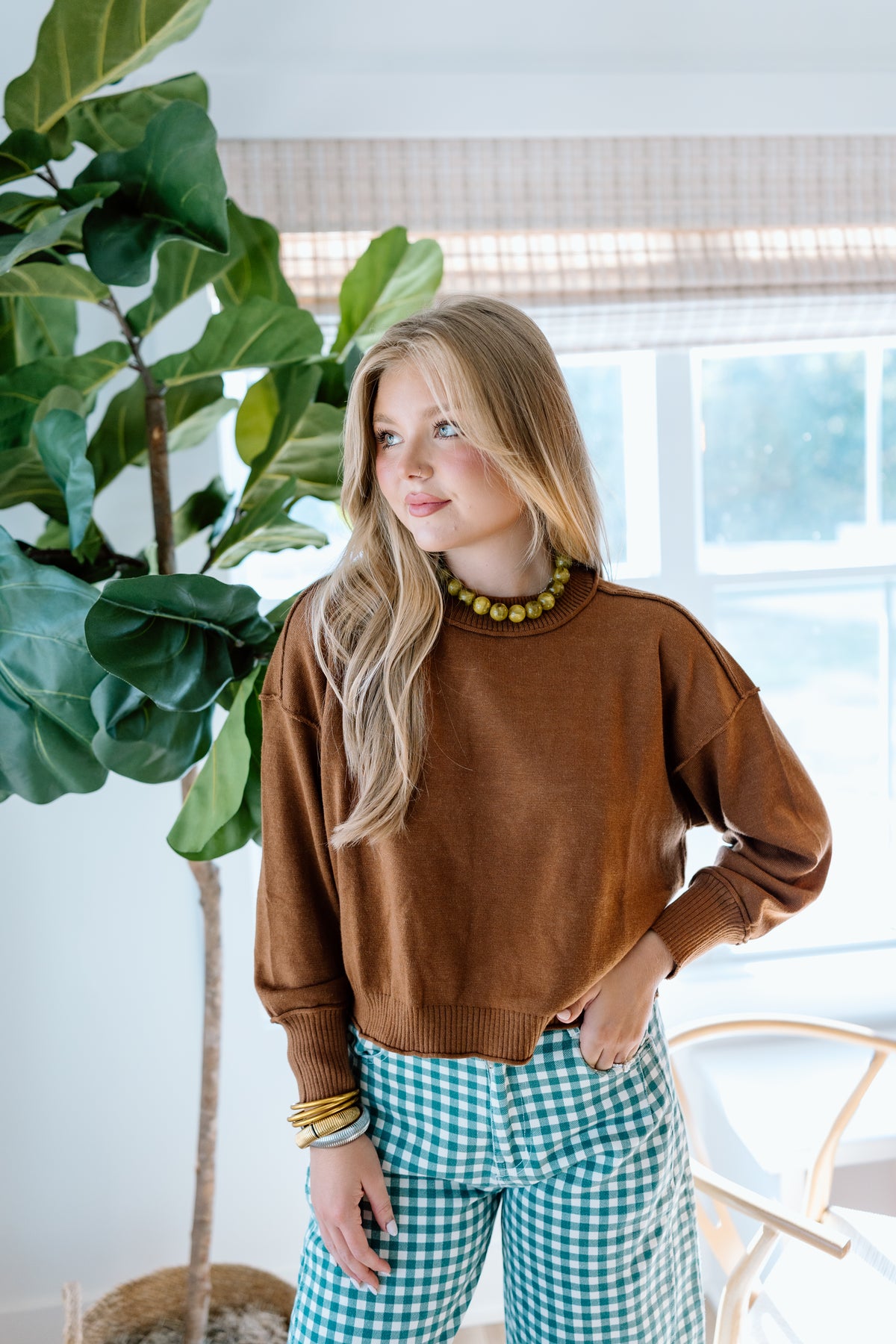 SO NOT BASIC SWEATER TOP
