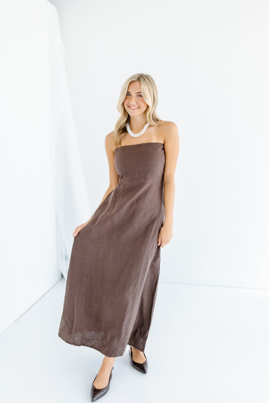 MISS ME FALL MAXI DRESS