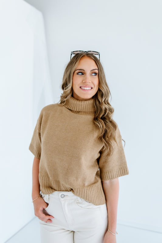 THE PARTS TURTLE NECK SWEATER TOP
