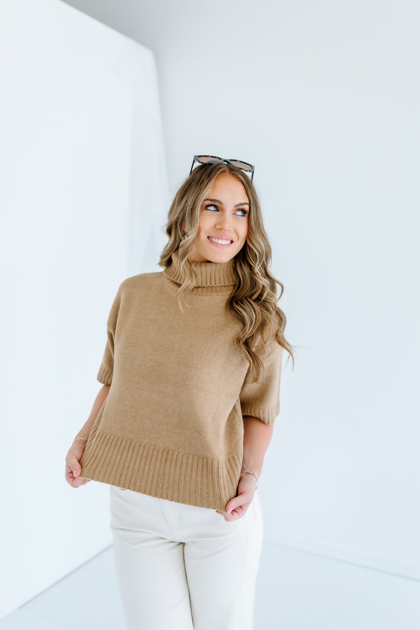 THE PARTS TURTLE NECK SWEATER TOP