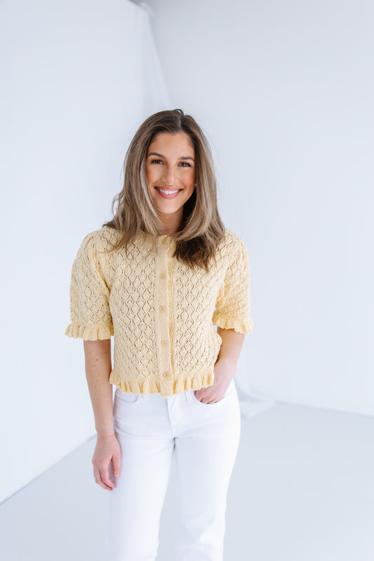 KEN BUBBLE KNIT CARDIGAN