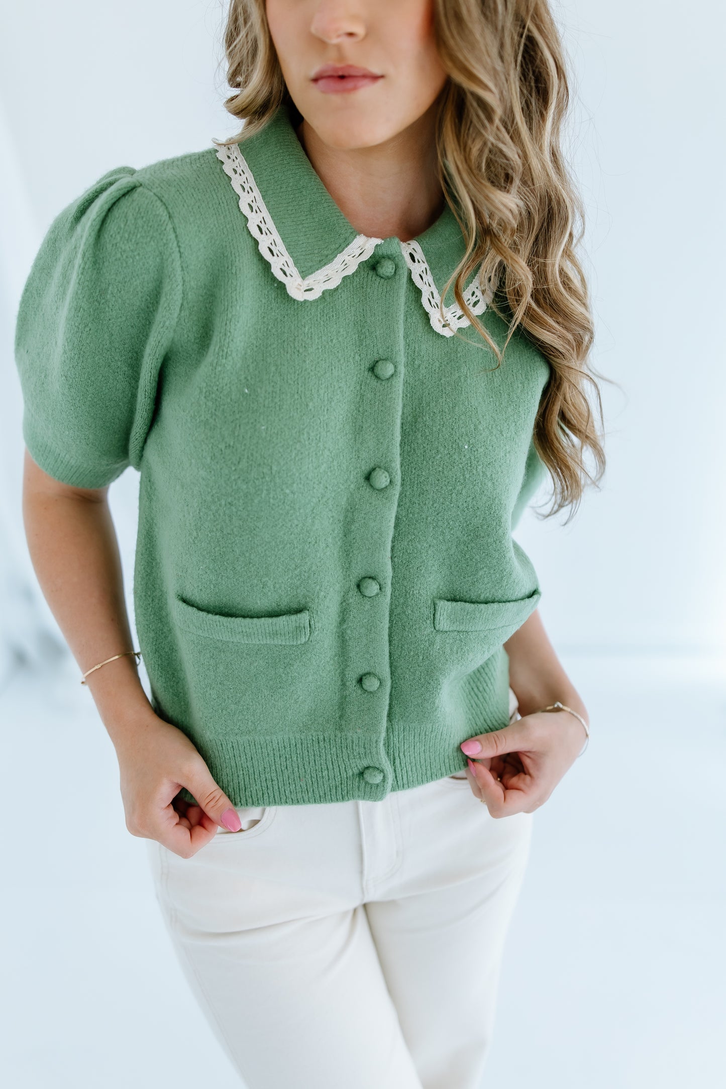 SET THE DAY SWEATER TOP